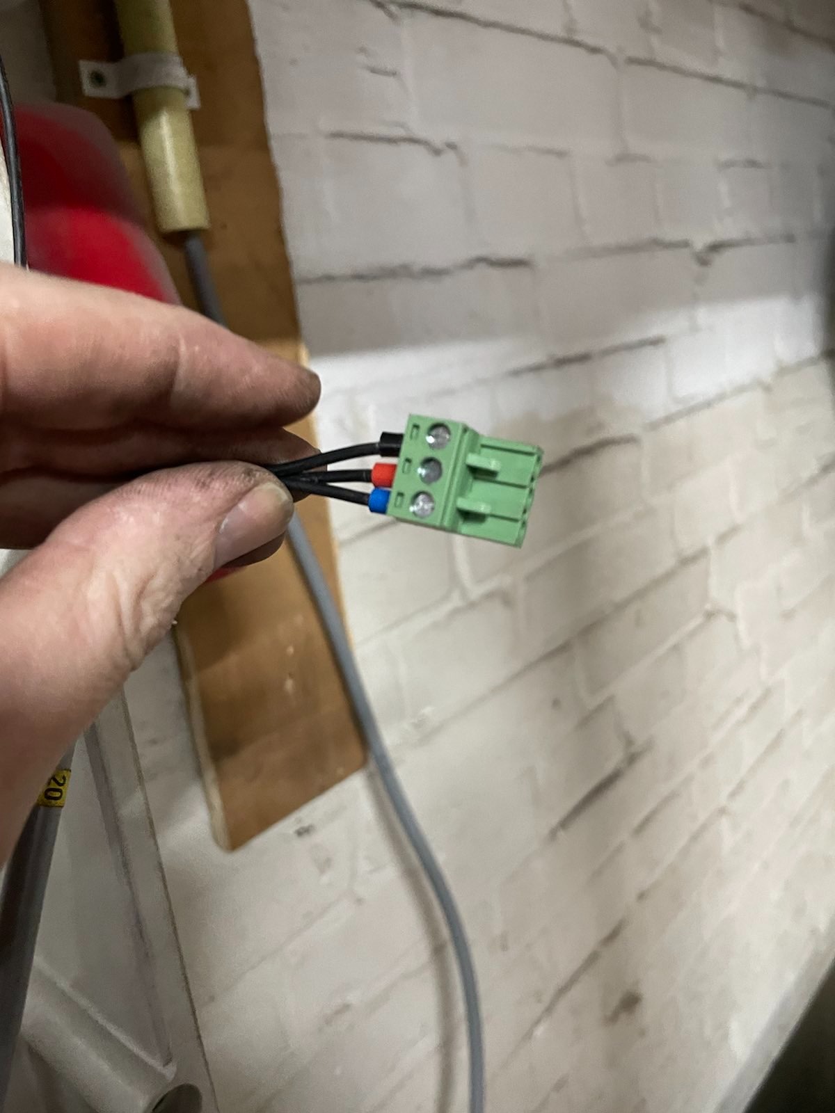 heat sensor - wiring